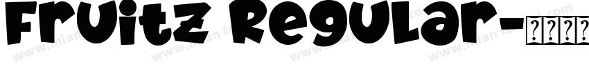 Fruitz Regular字体转换